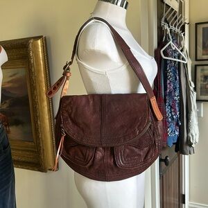 Lucky Vintage Inspired Hobo Bag EUC Super Unique